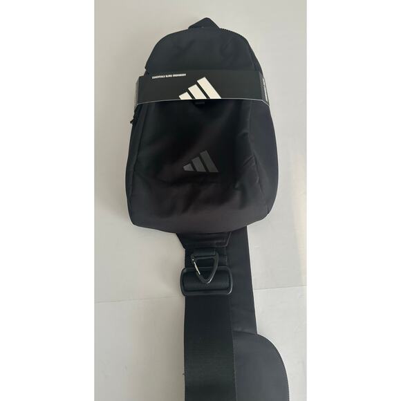 Adidas Essentials Crossbody Sling Backpack - NWT - Adjustable - Picture 2 of 7